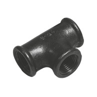 IDMAR Crni redukcijski T-komad 1 1/4"x1" B1 (DN32xDN25)